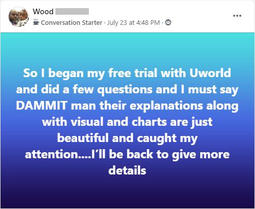 AdaptiBar vs UWorld
