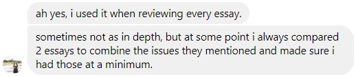 "I used BarEssays when reviewing every essay"