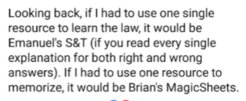 Recommended Resources for Bar Preparation | Make This Your Last Time