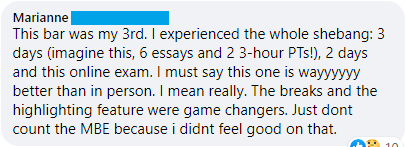 "I must say this one is wayyyyyy better than in person. I mean really. The breaks and the highlighting feature were game changers."