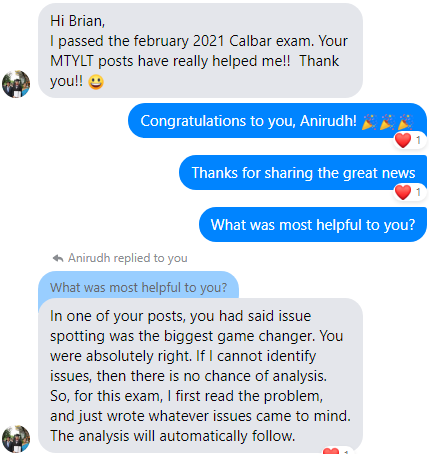 Focus on issue spotting when you study for the bar exam