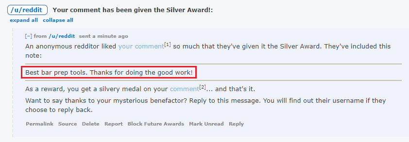 "Best bar prep tools. Thanks for doing the good work!"