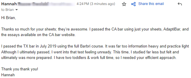 Passing the CA Bar Exam as a Mom and Biglaw Attorney